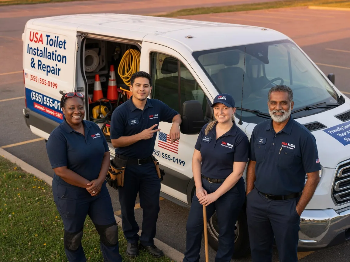 Toilet Installation company in Husser, LA